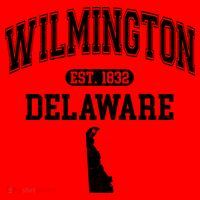 Wilmington Delaware Est 1832 Varsity Santa Hat thumb 1
