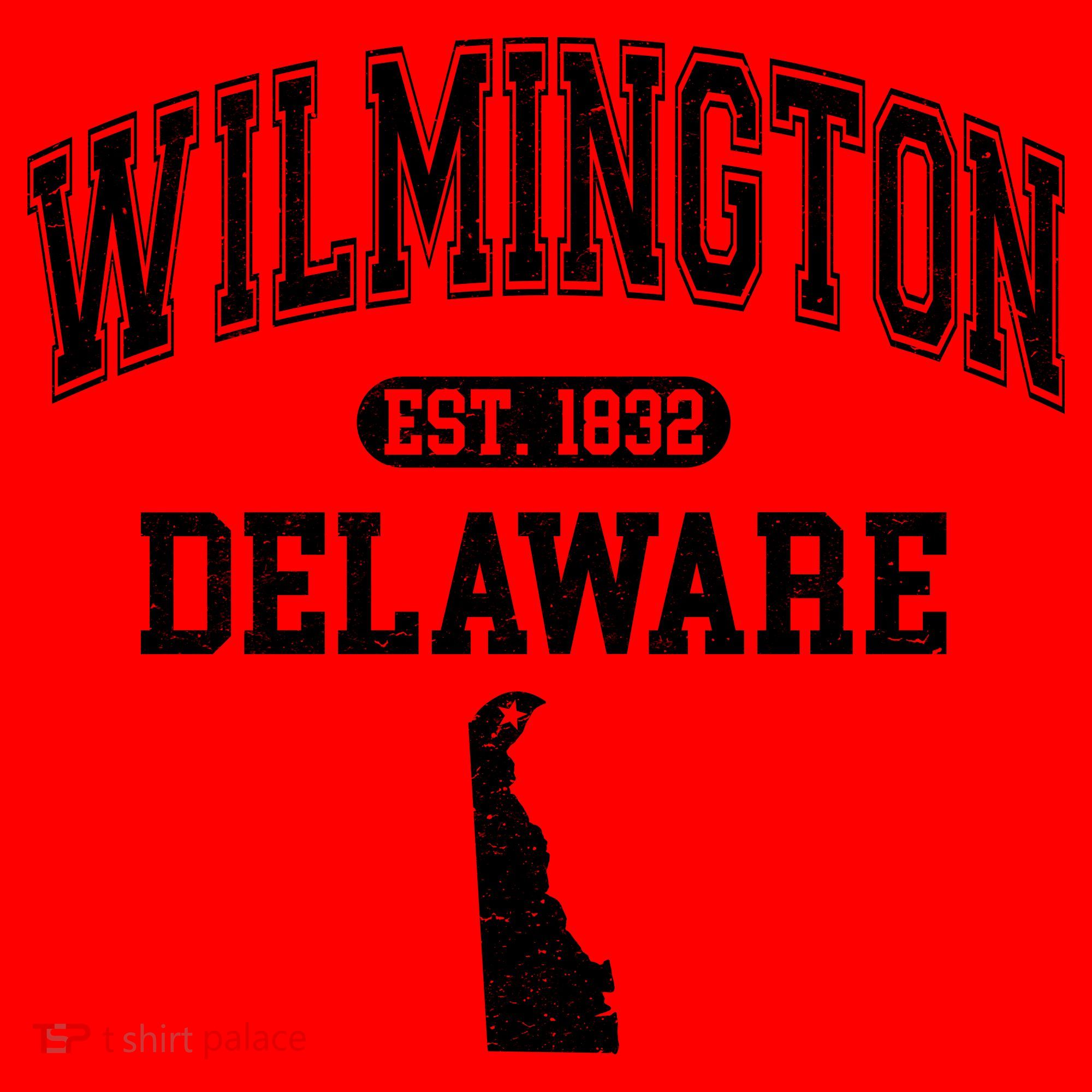 Wilmington Delaware Est 1832 Varsity Santa Hat