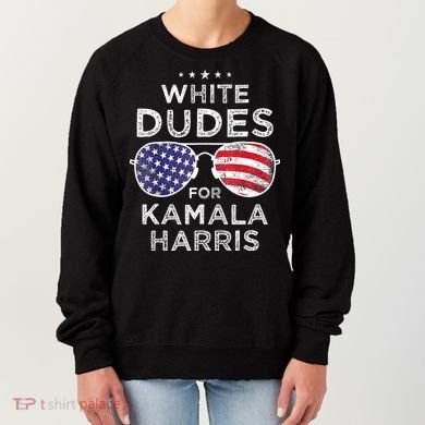 White Dudes For Kamala Harris Women's Sweatshirt