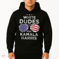 White Dudes For Kamala Harris Hoodie thumb 2