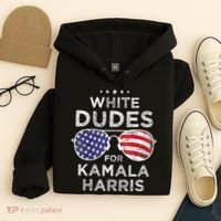 White Dudes For Kamala Harris Hoodie thumb 4