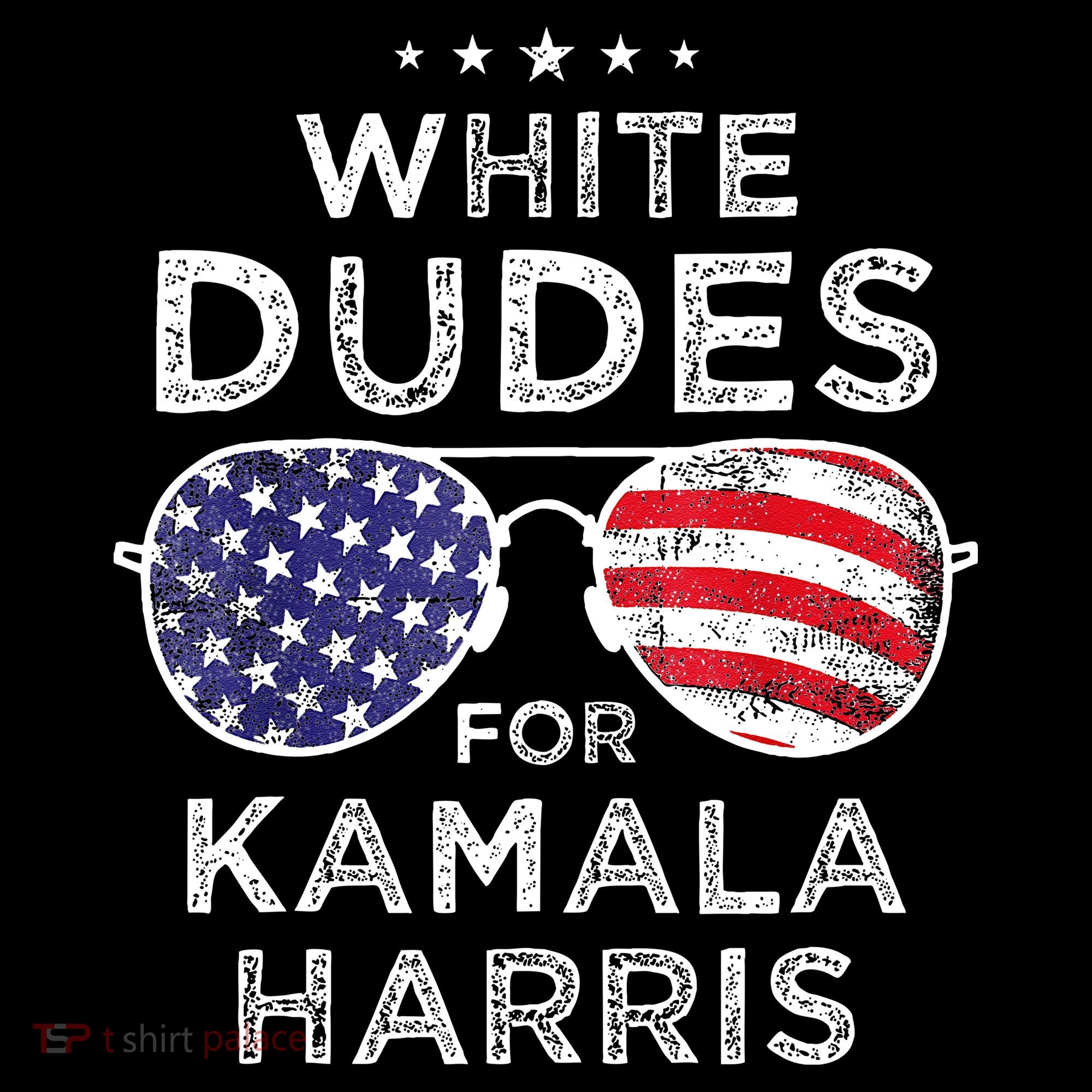 White Dudes For Kamala Harris Hoodie