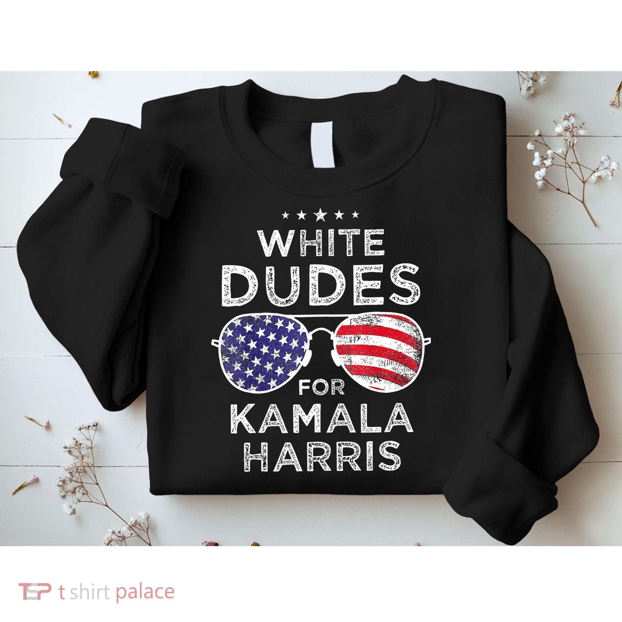 White Dudes For Kamala Harris Sweatshirt