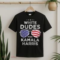 White Dudes For Kamala Harris T-Shirt thumb 2