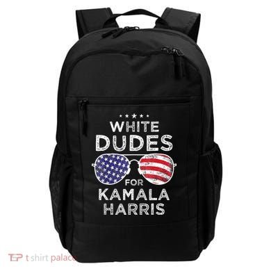 White Dudes For Kamala Harris Backpack
