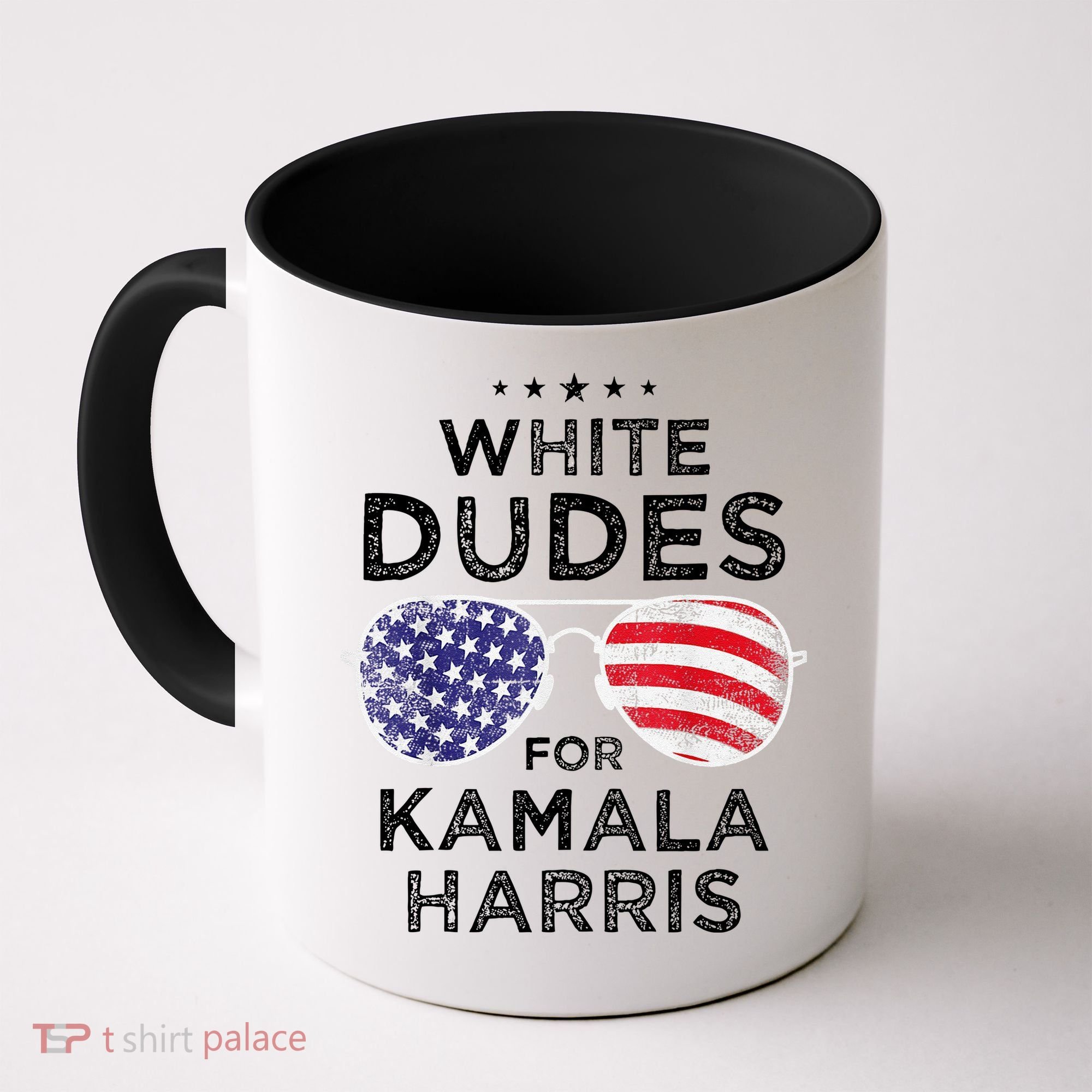 White Dudes For Kamala Harris Coffee Mug