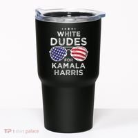 White Dudes For Kamala Harris Tumbler thumb 0