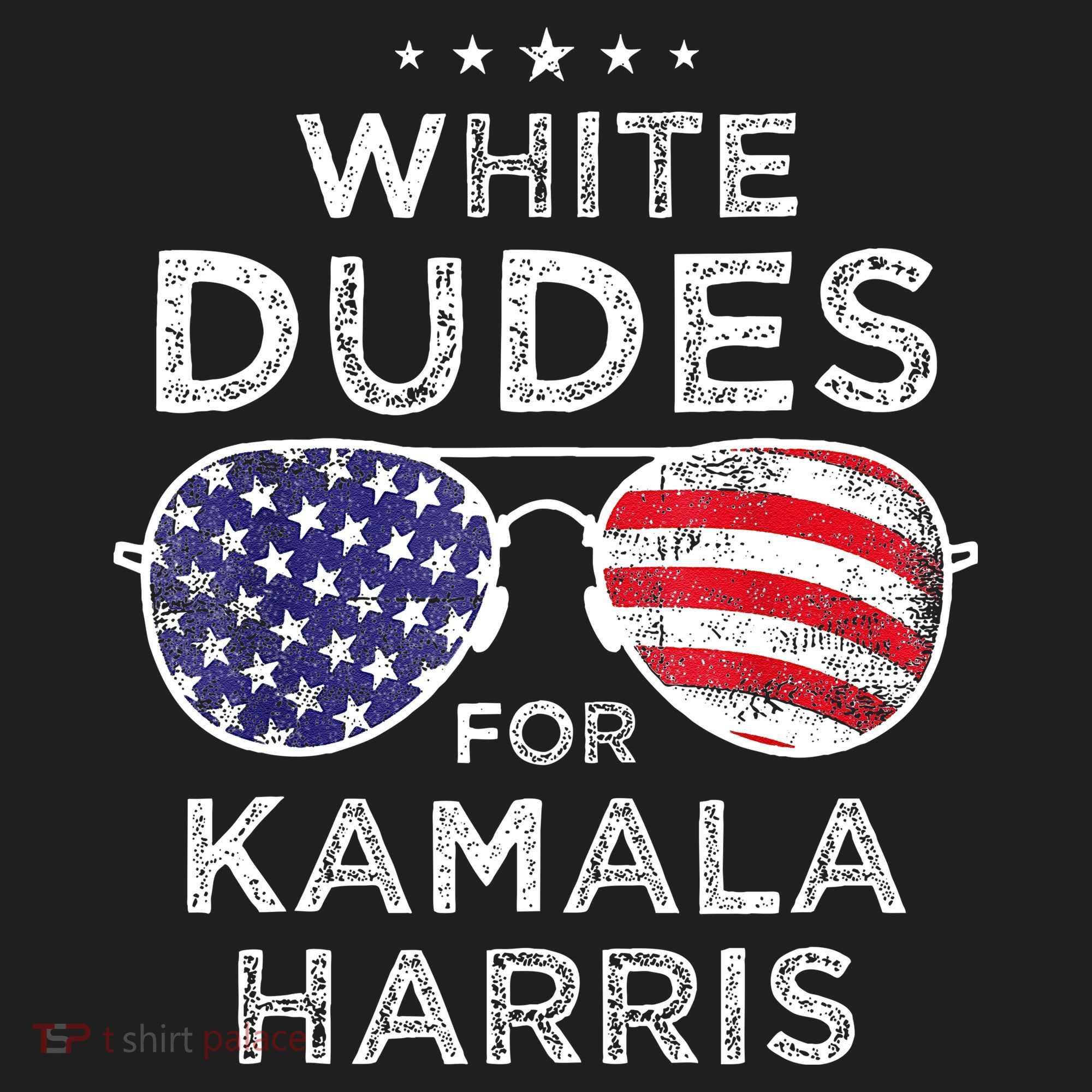 White Dudes For Kamala Harris Tumbler