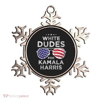 White Dudes For Kamala Harris Ornament
