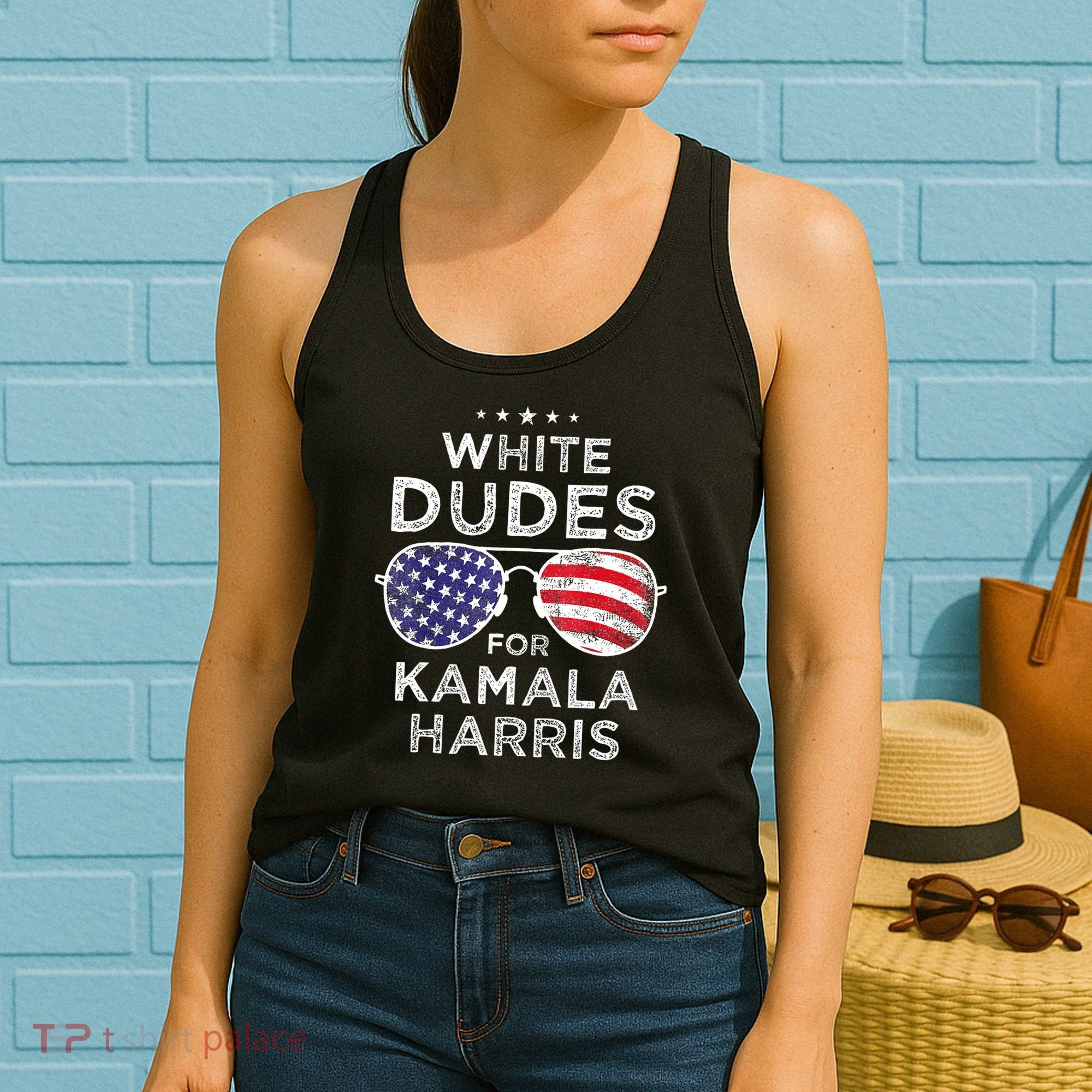 White Dudes For Kamala Harris Women's Tank Top