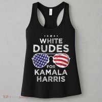 White Dudes For Kamala Harris Women's Tank Top thumb 3