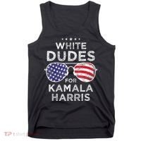White Dudes For Kamala Harris Tank Top thumb 0