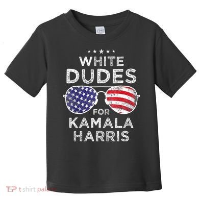 White Dudes For Kamala Harris Toddler T-Shirt