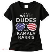 White Dudes For Kamala Harris Women's T-Shirt thumb 0