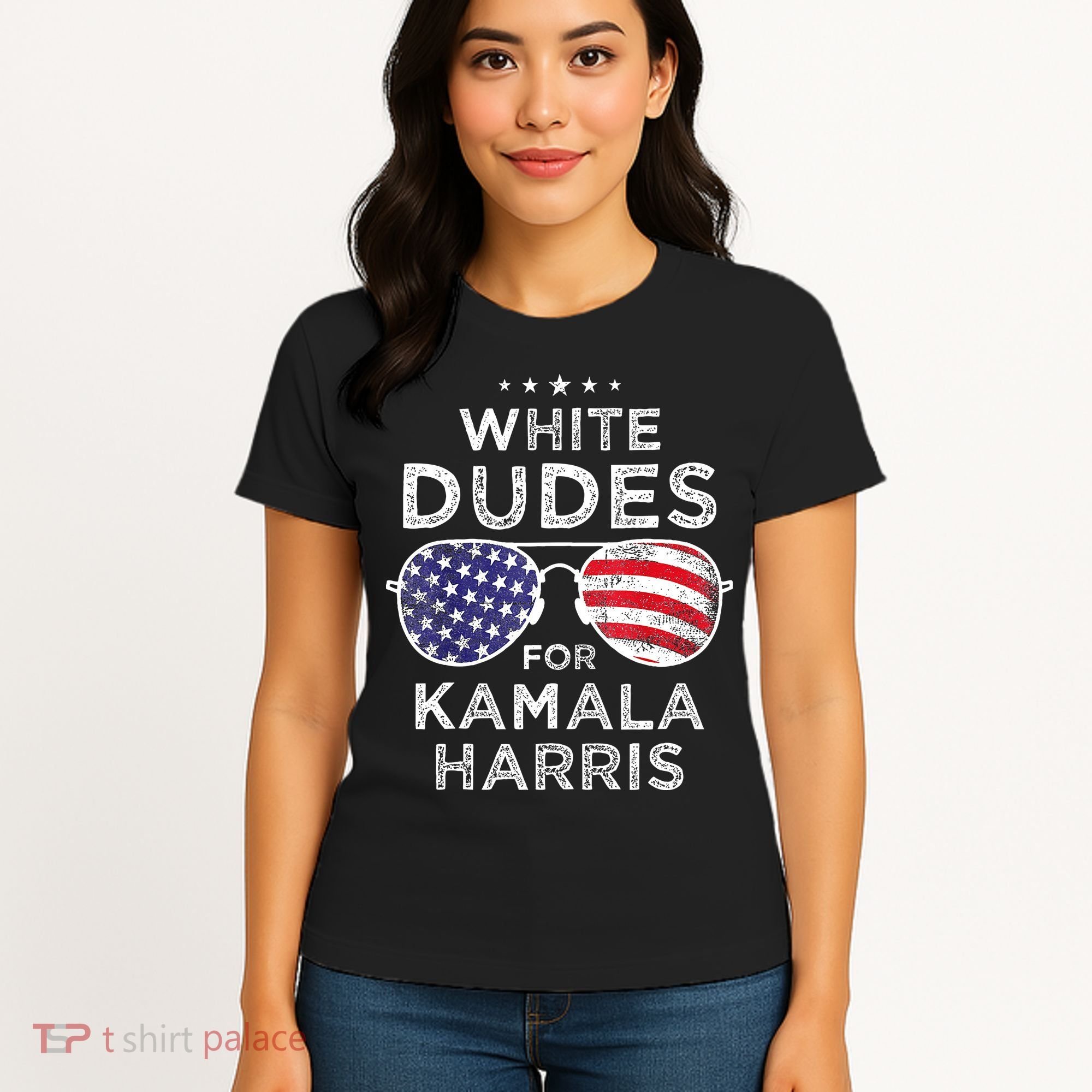 White Dudes For Kamala Harris Women's T-Shirt