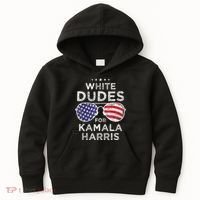 White Dudes For Kamala Harris Kids Hoodie thumb 0