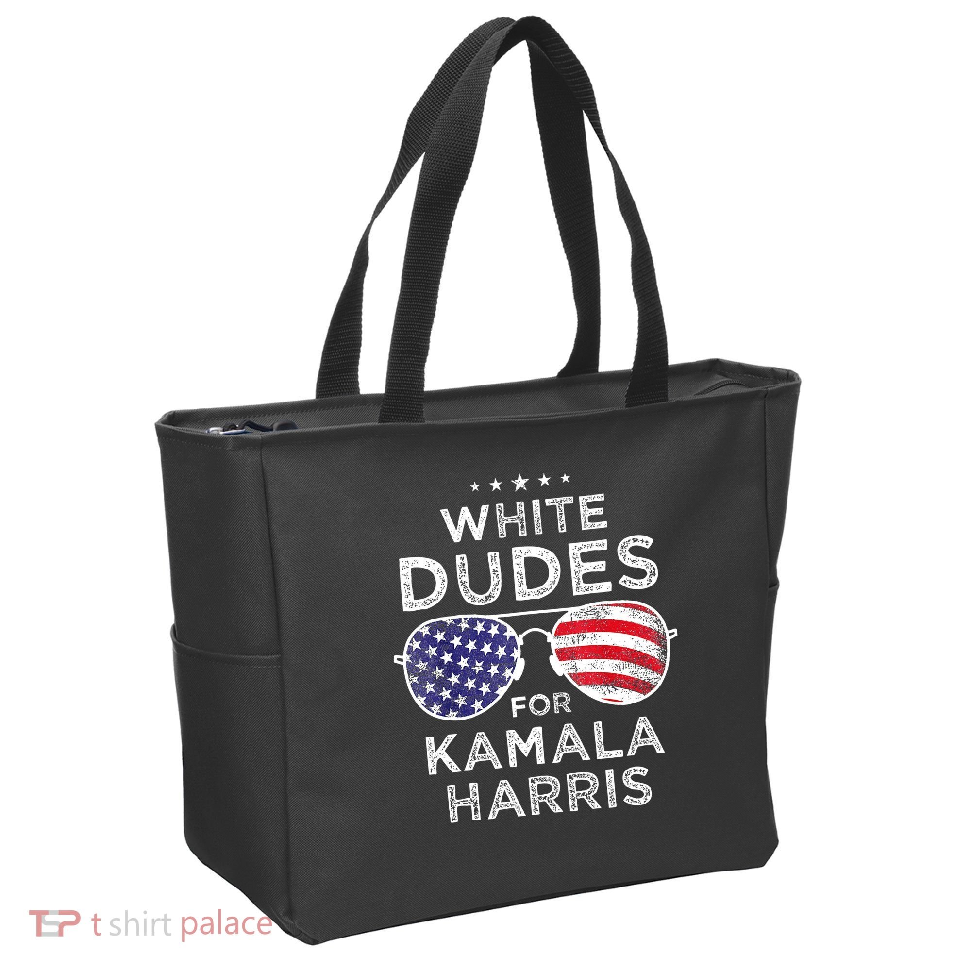 White Dudes For Kamala Harris Tote Bag