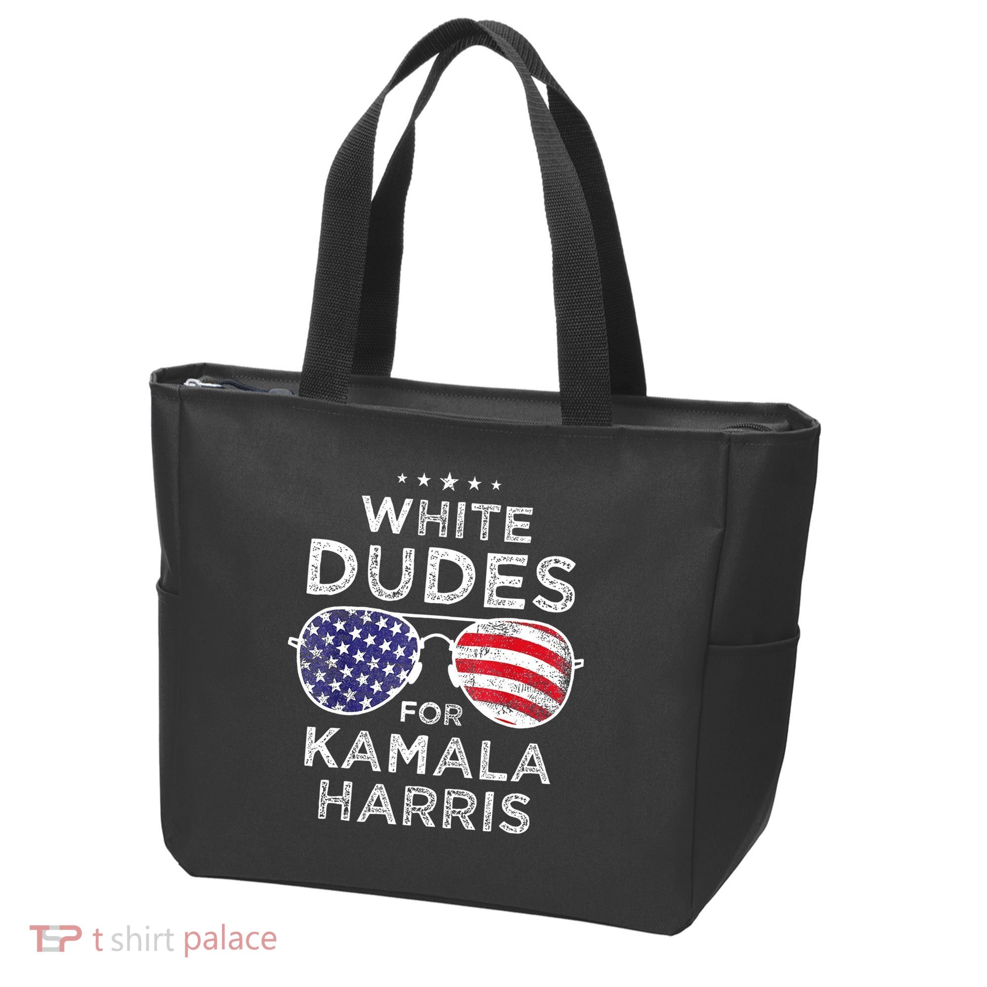 White Dudes For Kamala Harris Tote Bag