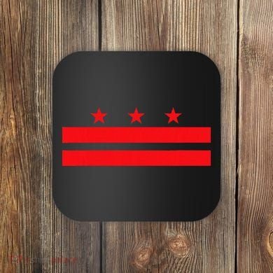 Washington Dc Flag Coaster