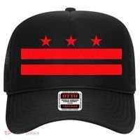 Washington Dc Flag Hat thumb 0
