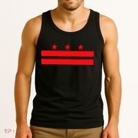 Washington Dc Flag Tank Top thumb 3
