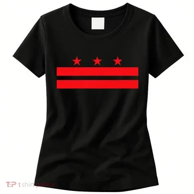 Washington Dc Flag Women's T-Shirt
