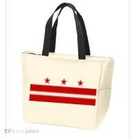 Washington D.C. Flag A Capital City Tote Bag thumb 3