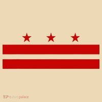 Washington D.C. Flag A Capital City Tote Bag thumb 4