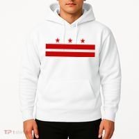 Washington D.C. Flag A Capital City Hoodie thumb 2