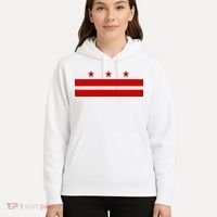 Washington D.C. Flag A Capital City Hoodie thumb 5