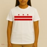 Washington D.C. Flag A Capital City T-Shirt thumb 4