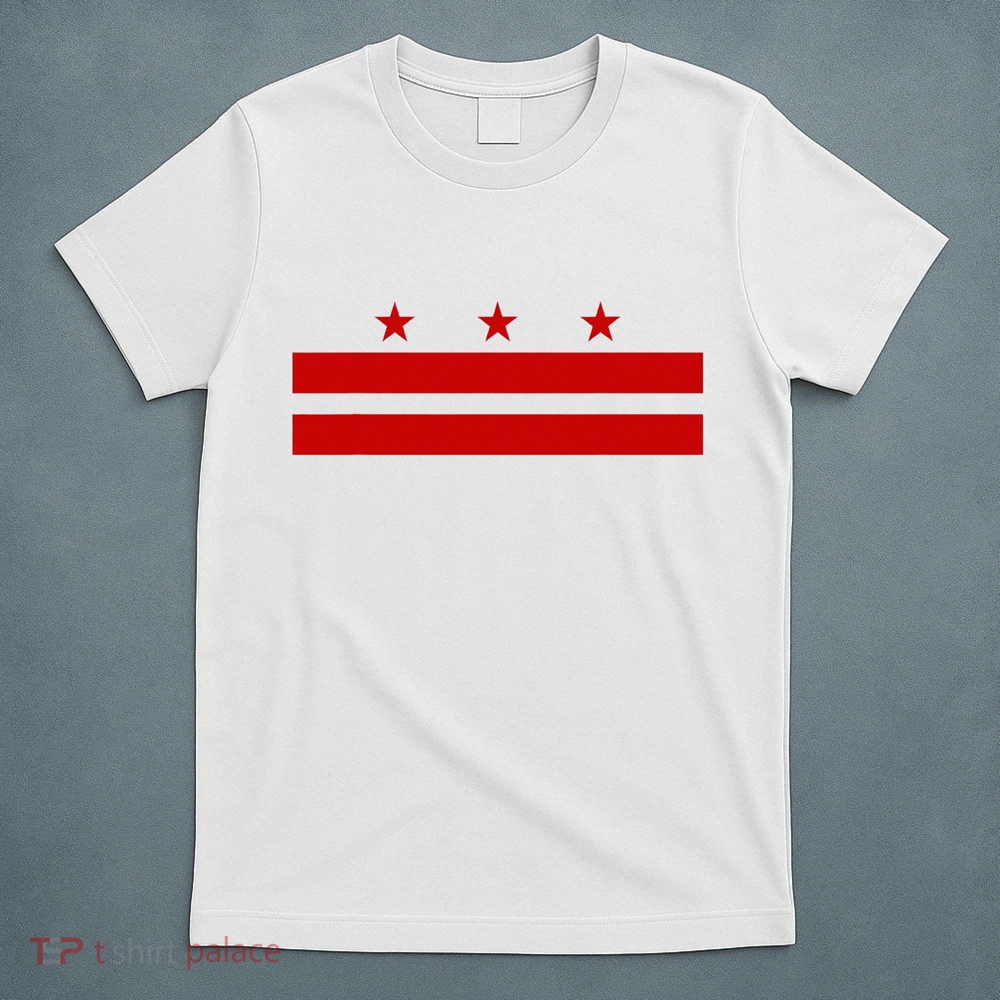 Washington D.C. Flag A Capital City T-Shirt