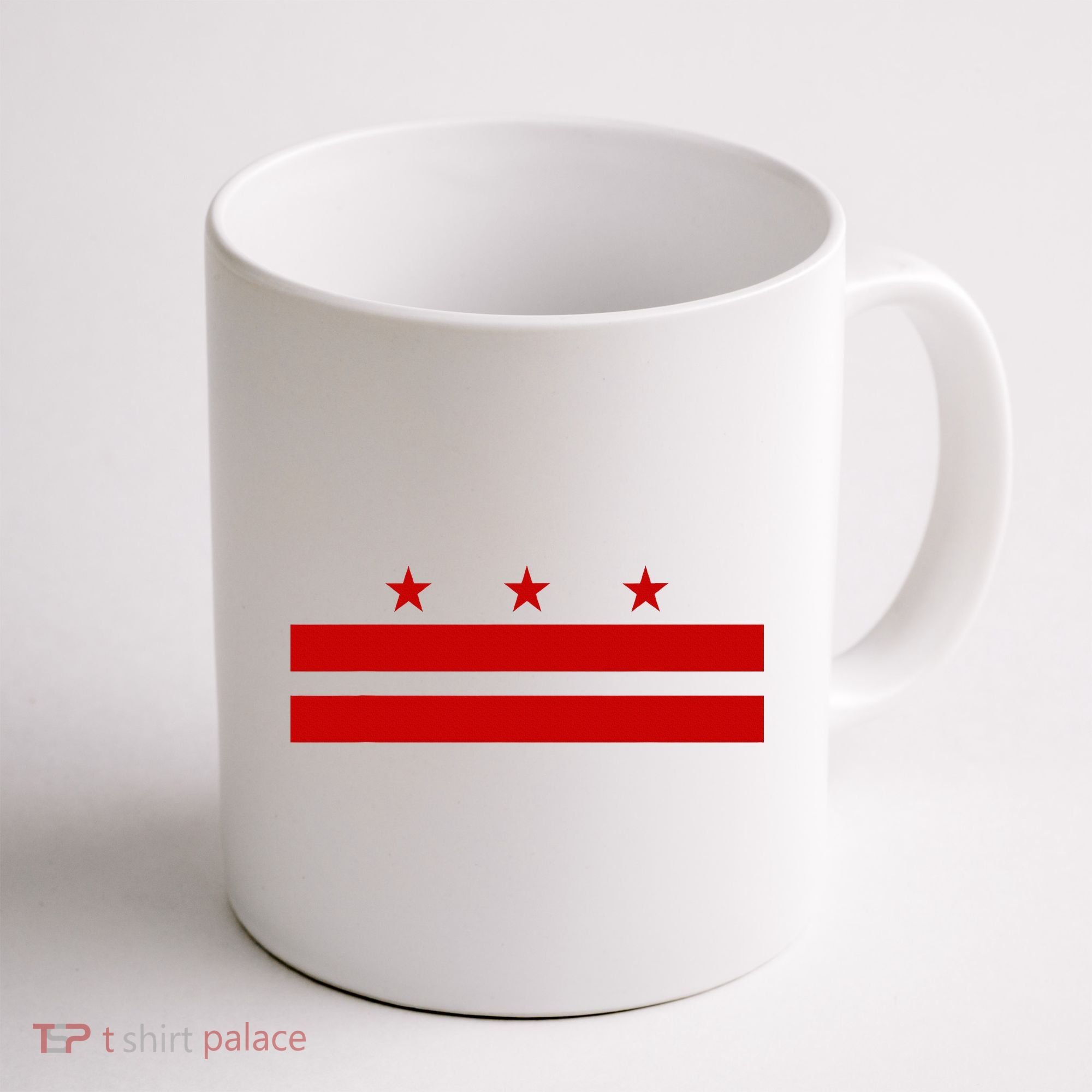 Washington D.C. Flag A Capital City Coffee Mug