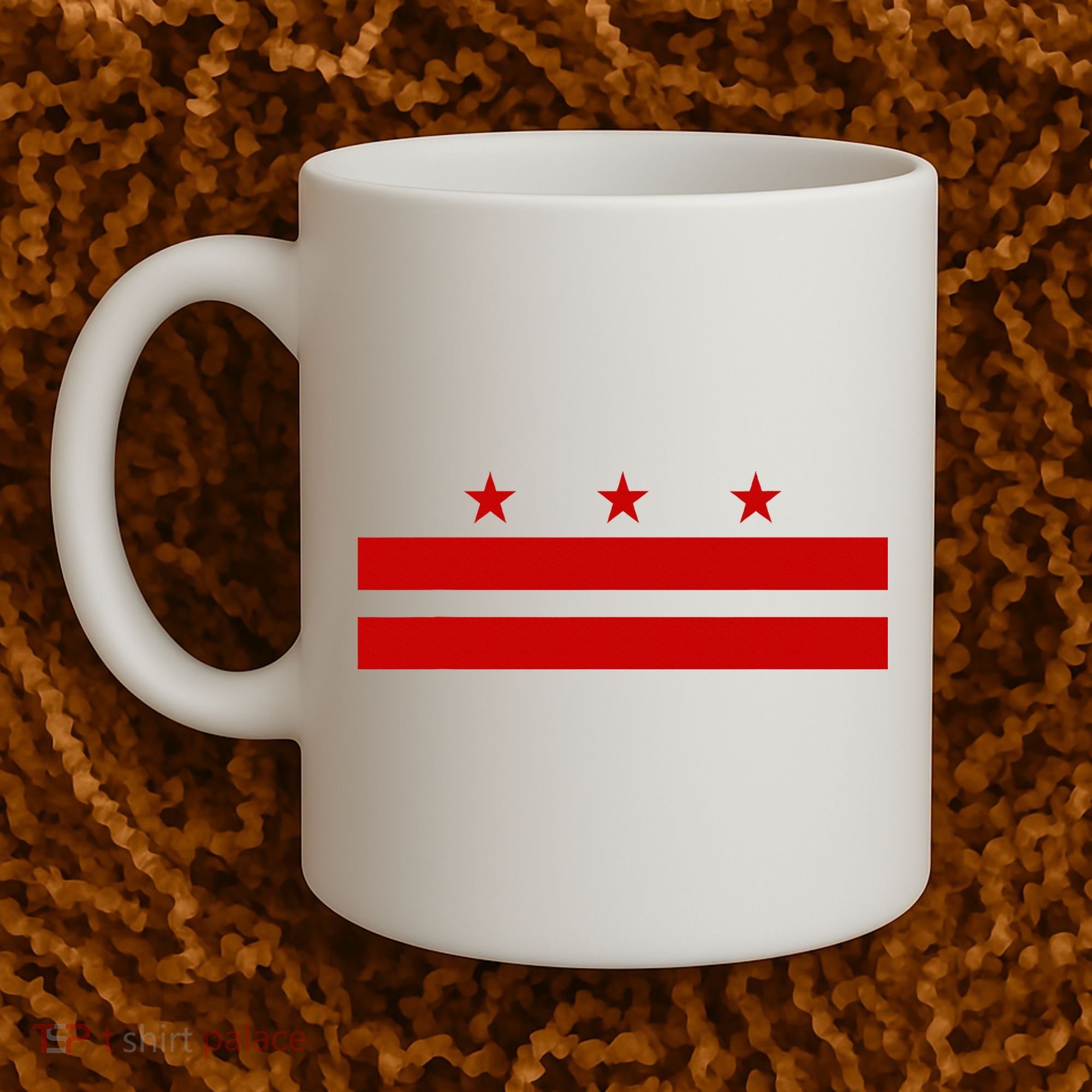 Washington D.C. Flag A Capital City Coffee Mug