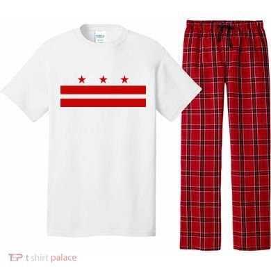 Washington D.C. Flag A Capital City Pajama Set