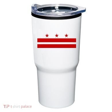 Washington D.C. Flag A Capital City Tumbler