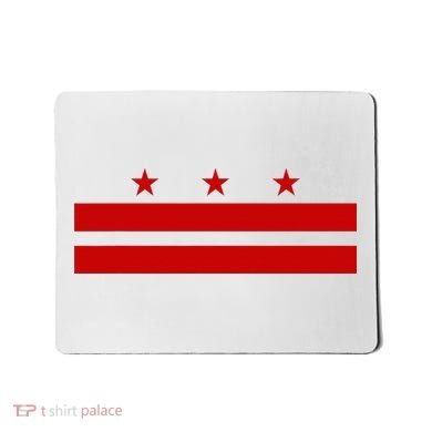 Washington D.C. Flag A Capital City Mousepad