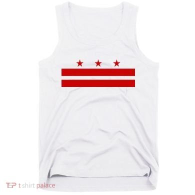 Washington D.C. Flag A Capital City Tank Top