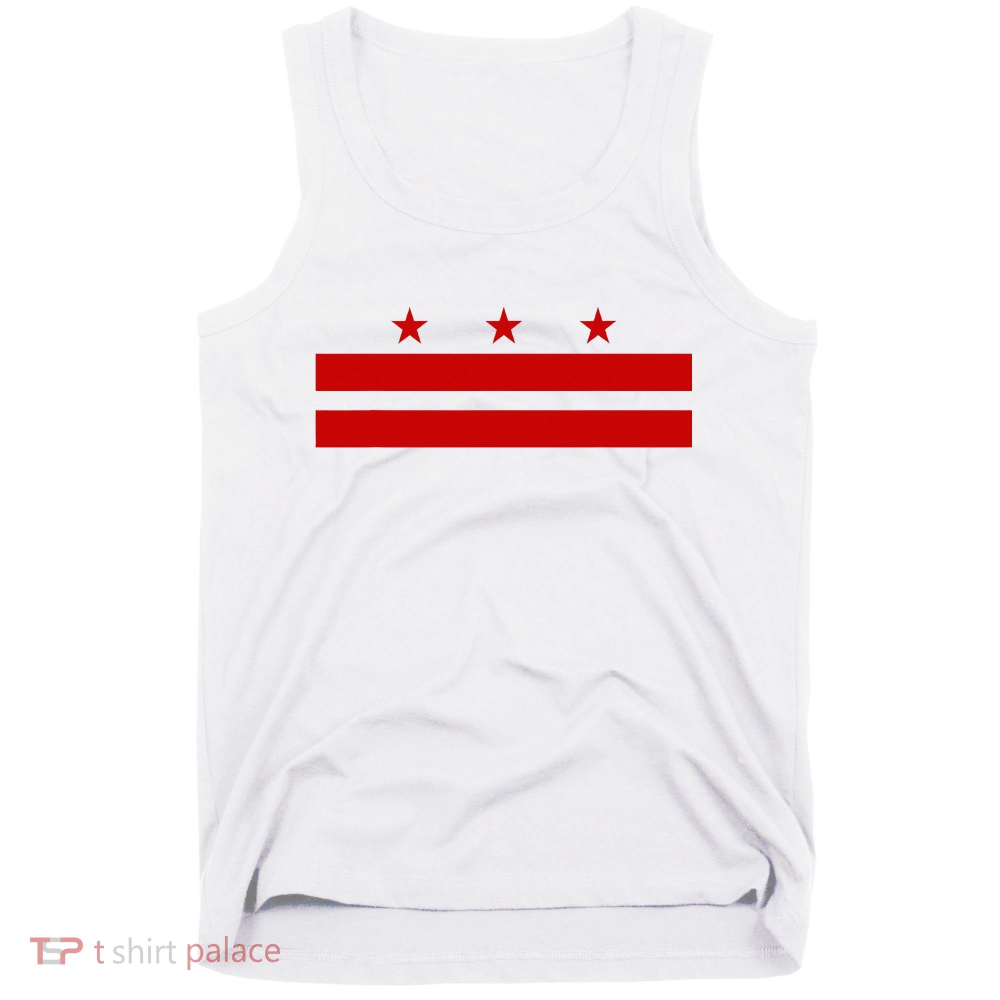 Washington D.C. Flag A Capital City Tank Top