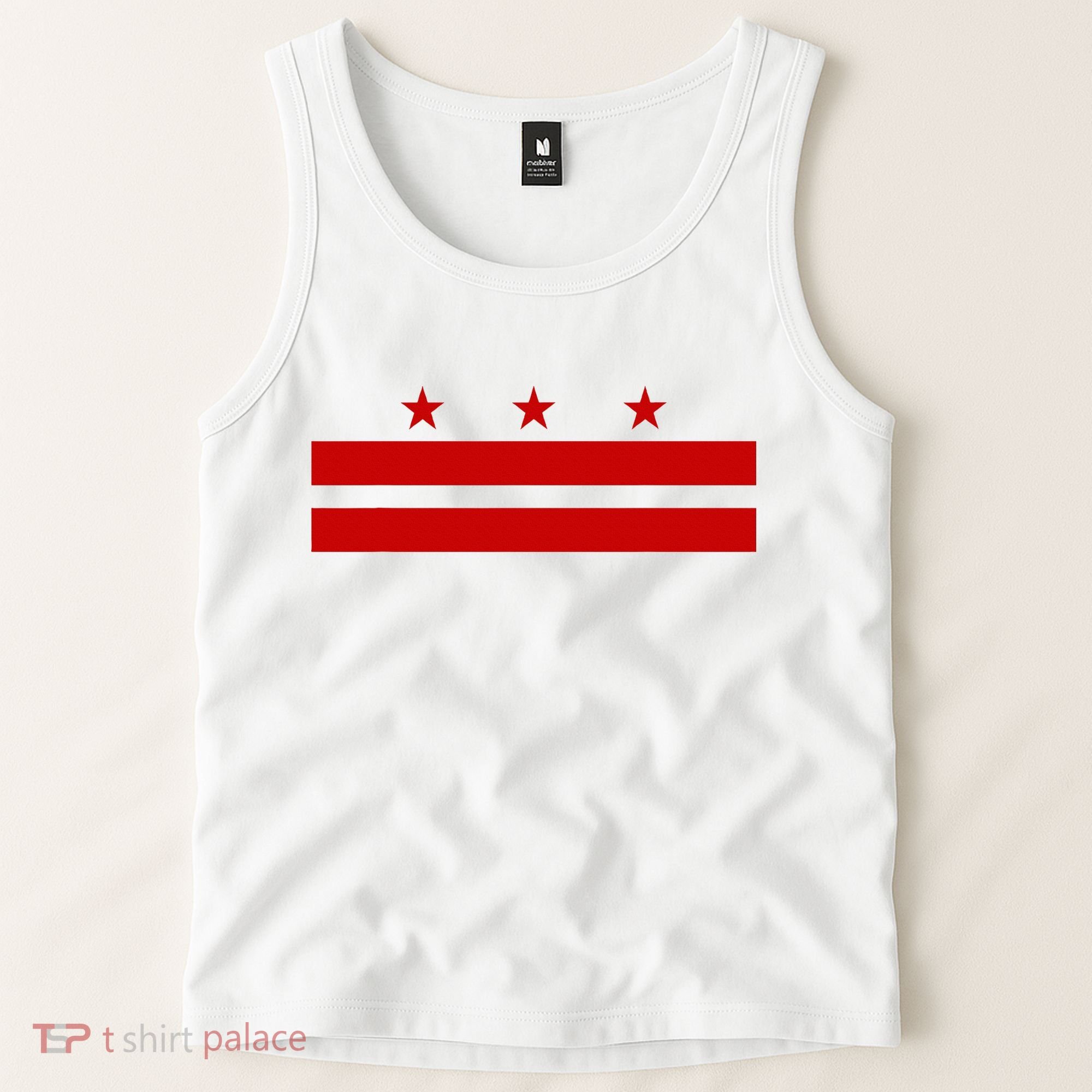 Washington D.C. Flag A Capital City Tank Top