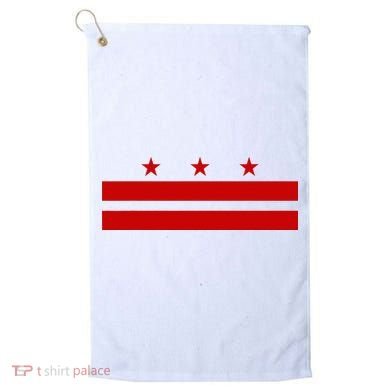 Washington D.C. Flag A Capital City Golf Towel