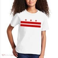 Washington D.C. Flag A Capital City Kids T-Shirt thumb 2