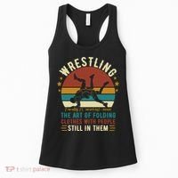 Wrestling Definition Funny Wrestle Women Boy Wrestling Women's Tank Top thumb 0