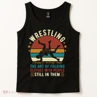 Wrestling Definition Funny Wrestle Women Boy Wrestling Tank Top thumb 2