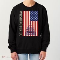 Washington Dc Flag Of The United States Women's Sweatshirt thumb 0