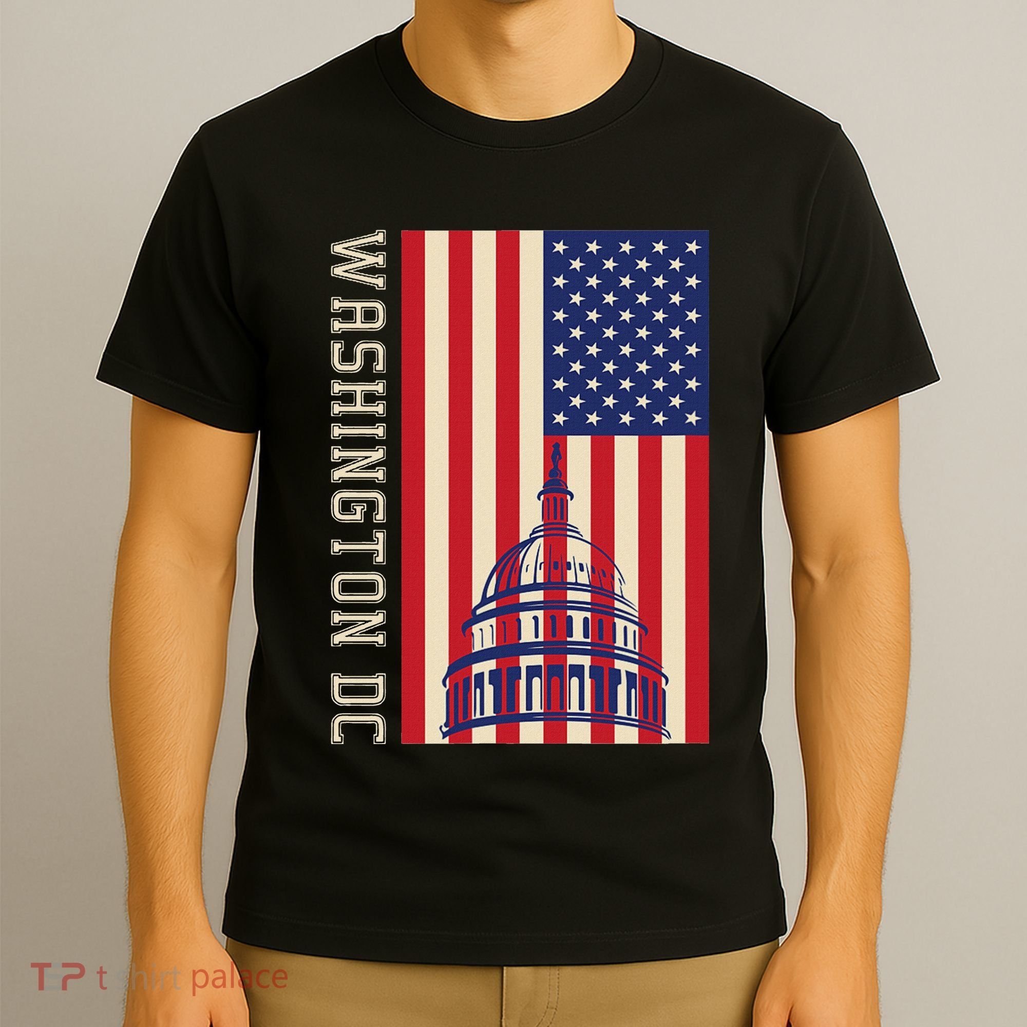 Washington Dc Flag Of The United States T-Shirt