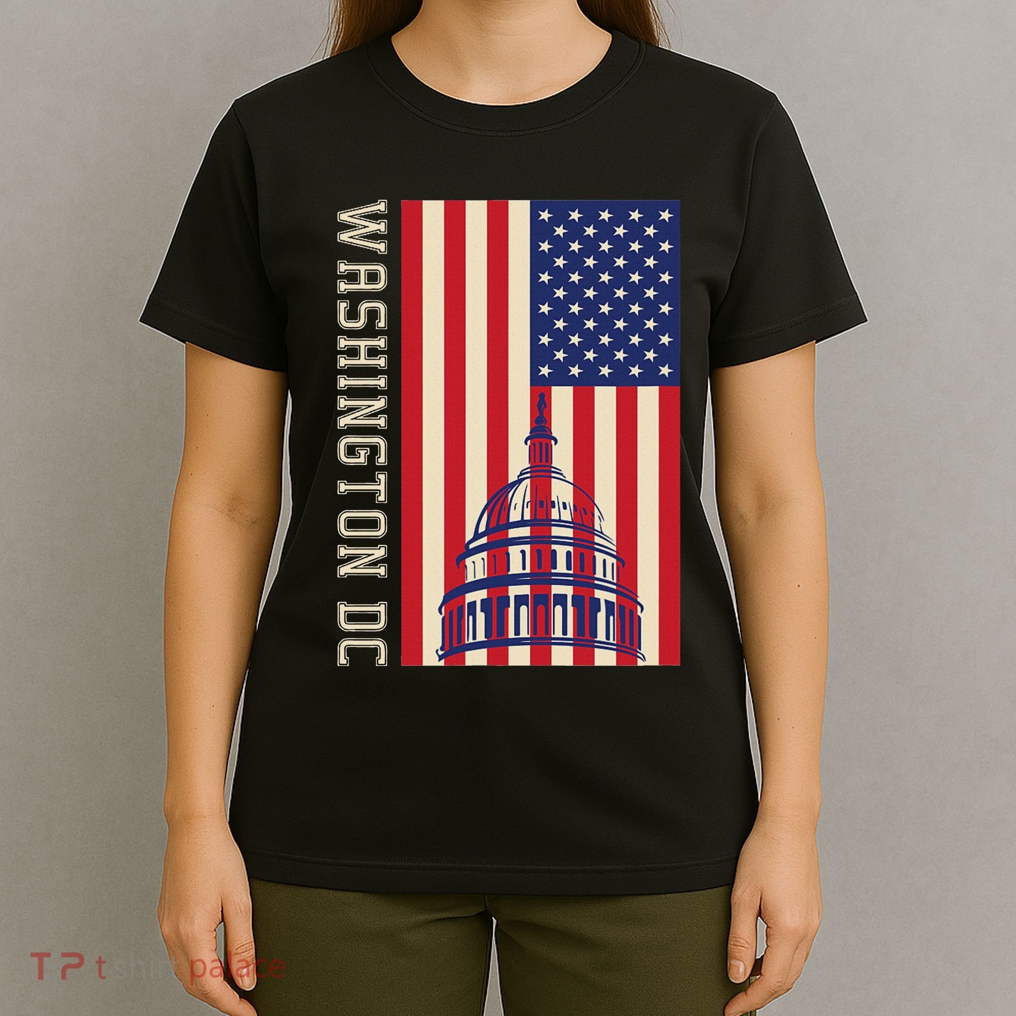 Washington Dc Flag Of The United States T-Shirt