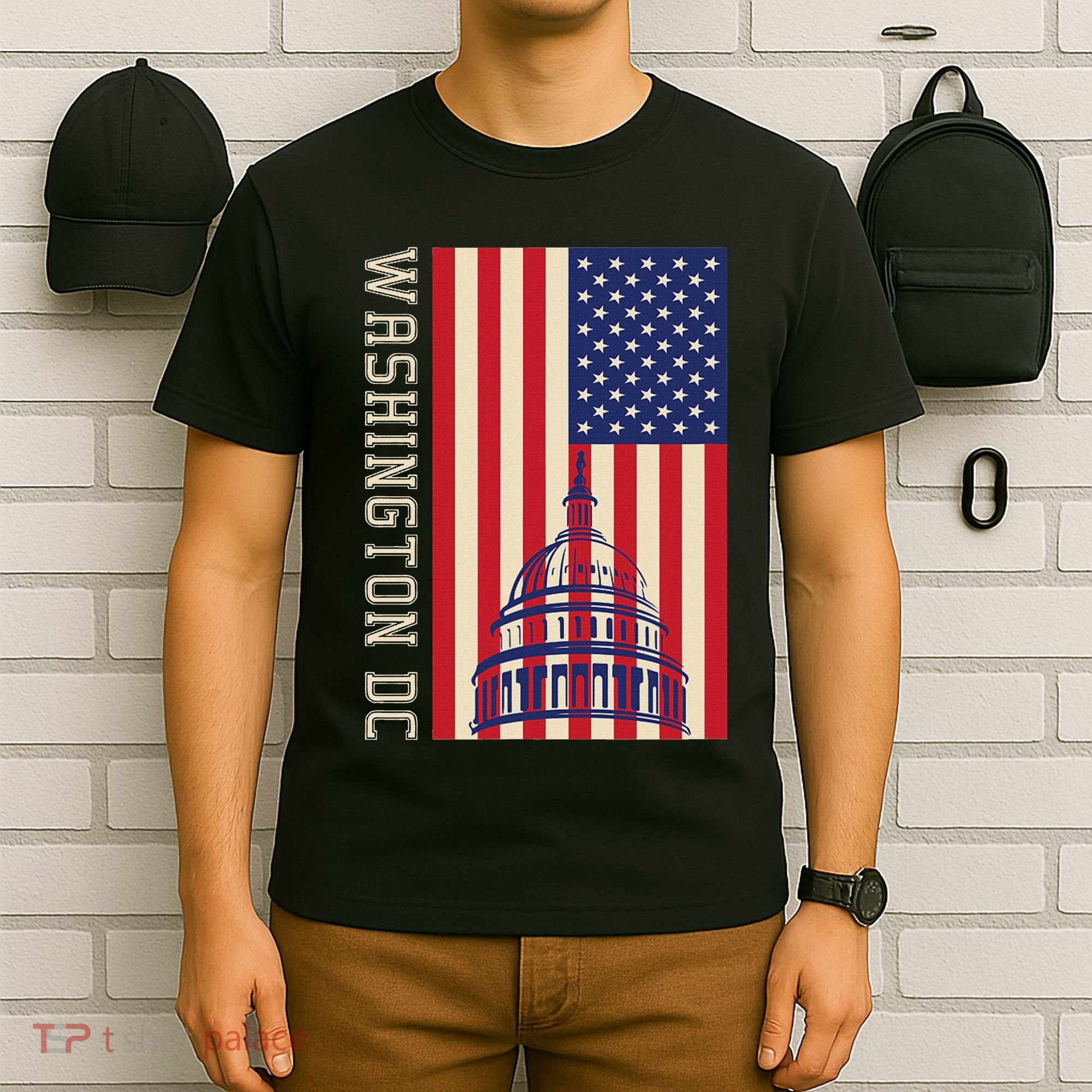 Washington Dc Flag Of The United States T-Shirt