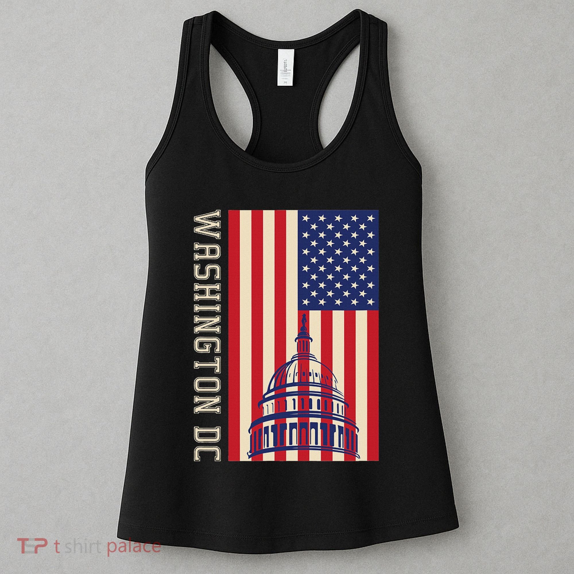 Washington Dc Flag Of The United States Women's Tank Top