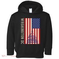 Washington Dc Flag Of The United States Toddler Hoodie thumb 0